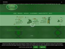 Tablet Screenshot of dna-agordo.com